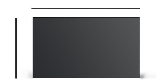 High Brightness 27 Inch Ultra Thin Narrow Bezel Wall Mounted LCD Advertising Display