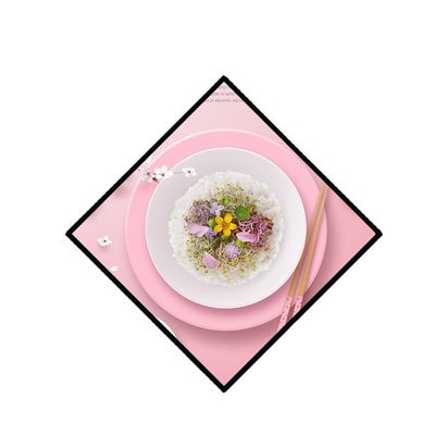 33.2 Inch Wall Mounted Full HD Square Advertising Display Brightness 450nits