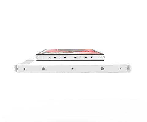 43 Inch Dual Sided Hanging LCD Advertising Display Ultra Bright Network Connected