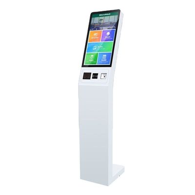 21.5 Inch Vertical Self Service Terminal Capacitive Touch Query All-In-One Machine