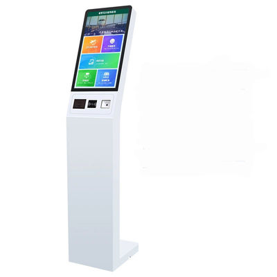 21.5 Inch Vertical Self Service Terminal Capacitive Touch Query All-In-One Machine