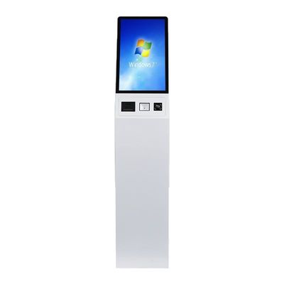 21.5 Inch Vertical Self Service Terminal Capacitive Touch Query All-In-One Machine
