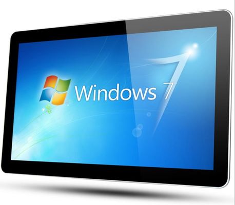 Industrial Wall Mounted Integrated 23.6 Inch LCD LED USB Touch Screen Monitor Display