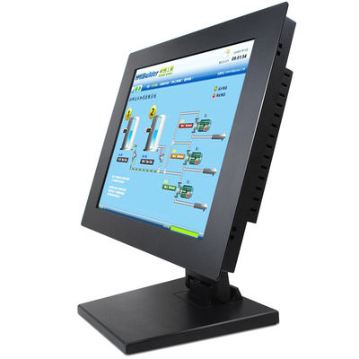 Industrial 17 Inch Resistive Touch Screen PC Monitor With Wide Working Temperature