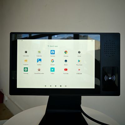 10.1 Inch Rugged Touch Screen Industrial PC With RFID NFC Card Reader And Webcam