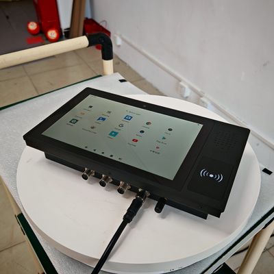 10.1 Inch Rugged Touch Screen Industrial PC With RFID NFC Card Reader And Webcam