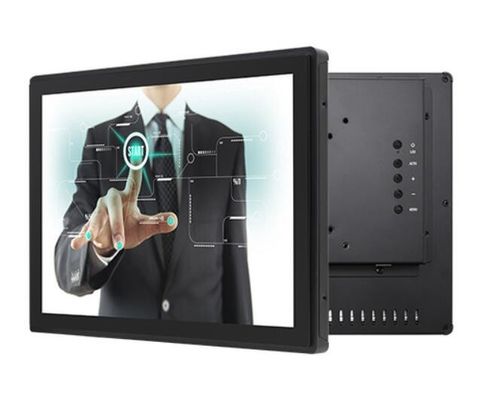Embedded 8 Inch WiFi Network Industrial Panel PC with Linux OS and 300cd/m2 Brightness as Options