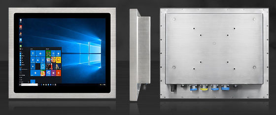 High Brightness Sunlight Readable 10.4 Inch Stainless Steel Industrial Panel PC With Touch Screen IPC IP65 For Outdoor Marine