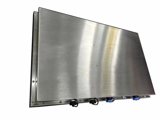 High Brightness 17 Inch Stainless Steel Panel PC with Touch Screen Industrial All-in-one Computer Fanless IP66 WIth 6COM 6USB