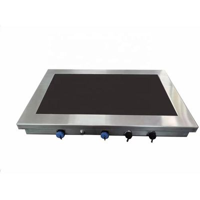Anti-corrosion 15.6 Inch Stainless Steel Waterproof Industrial Panel PC Touch Screen Fanless J6412 IP65 IP66 IP67 WIth 6COM 6USB