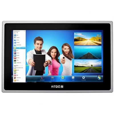 15inch / 15.6inch Fanless Industrial Touch Panel PC With Tempered Glass For Factory Automation