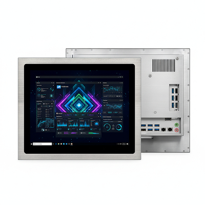 Front Panel IP65 Touch Screen Monitor For Industrial Use With DC 12V Or 24V Power Supply