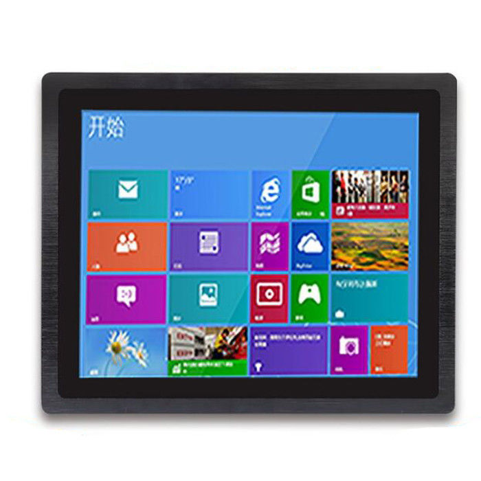 12 Inch LCD 12V 24V VGA DVI Outdoor Capacitive Touch Screen Display OEM ODM For Kiosk Vending Machine