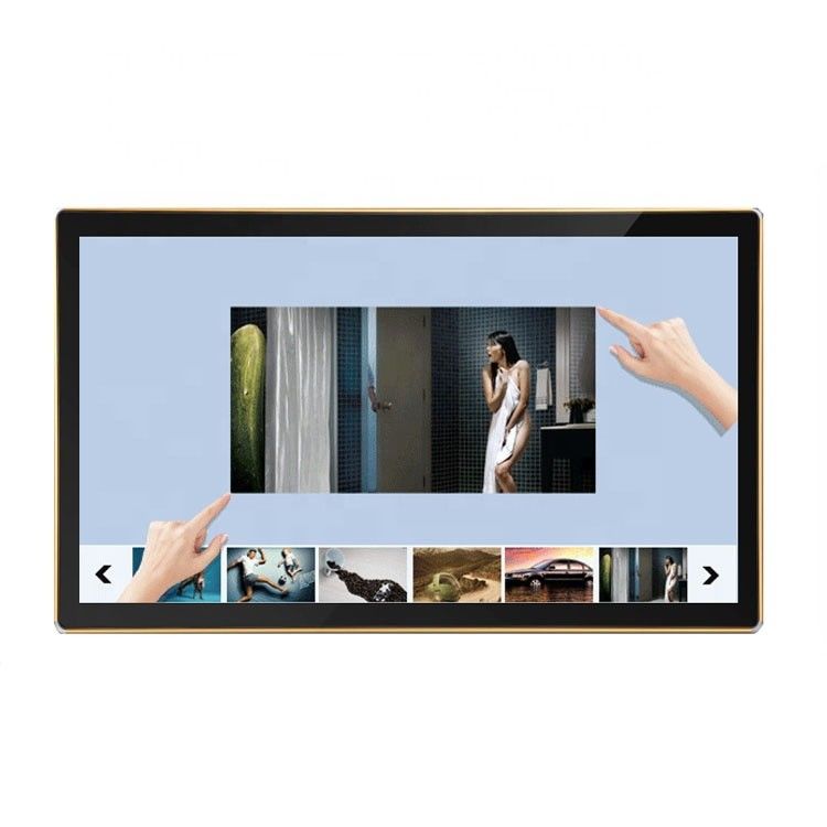 4K UHD 49" 50" inch capacitive touch screen panel display embedded Android or Win10/11 PC support DP VGA DVI input