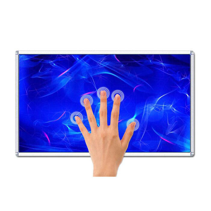 UHD 75" inch LCD LED touchscreen Android Monitor interactive whiteboard touch screen display PC kiosk support HDM1 DP VGA inputs