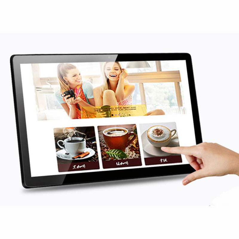 18.5" 19" inch interactive TFT LCD LED display 10 points capacitive touch screen w/o Android Linux Win10 Debian Ubuntu OS