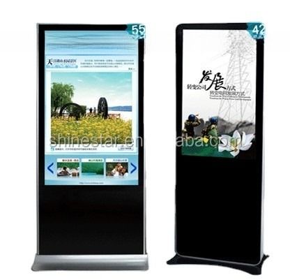 43 Inch Shopping Mall Kiosk LCD Advertising Equipment