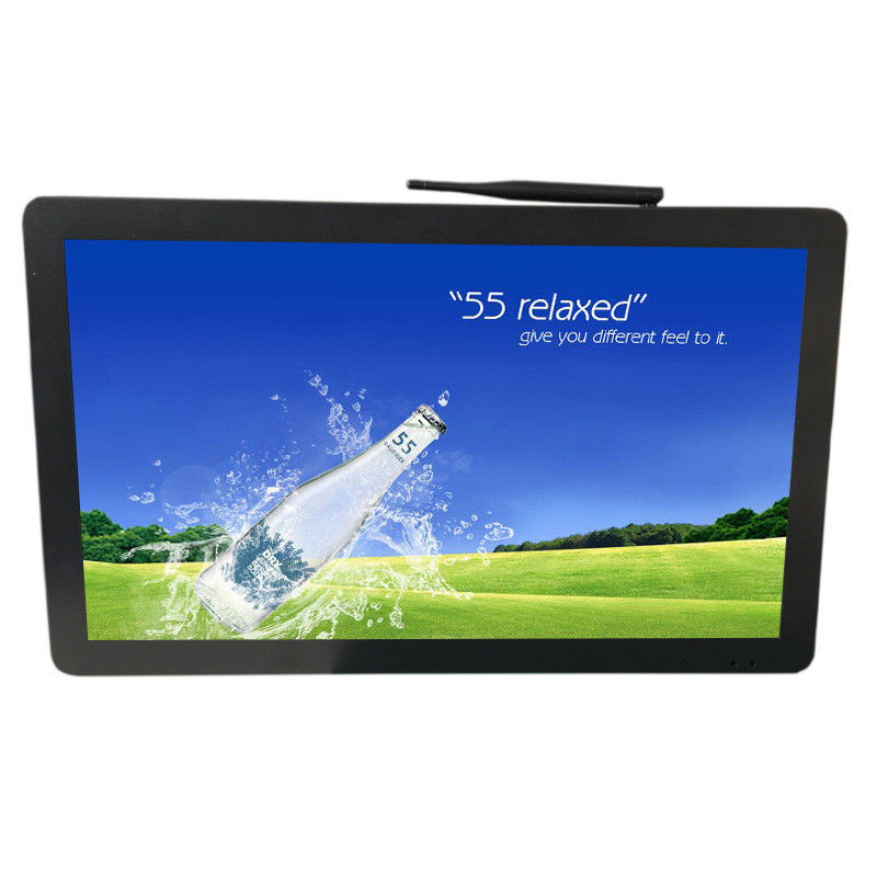 17'' Bus LCD LED Advertising Monitor Video Signage Display With Mounting Bracket 9V-36V