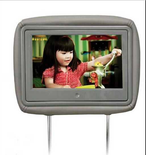 7 Inch Cab Taxi 4G Wifi LCD AD Display Headrest With Android OS And CMS