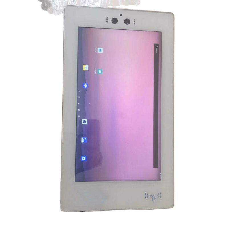 Portrait 13.3 Inch Touchscreen Android Tablet Face Recognition Terminal With Binocular Camera RFID NFC Reader