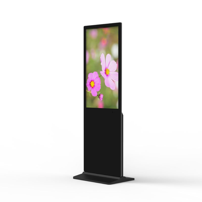 Floor Standing Vertical 43 Inch Capacitive Touchscreen LCD Digital Advertising Display