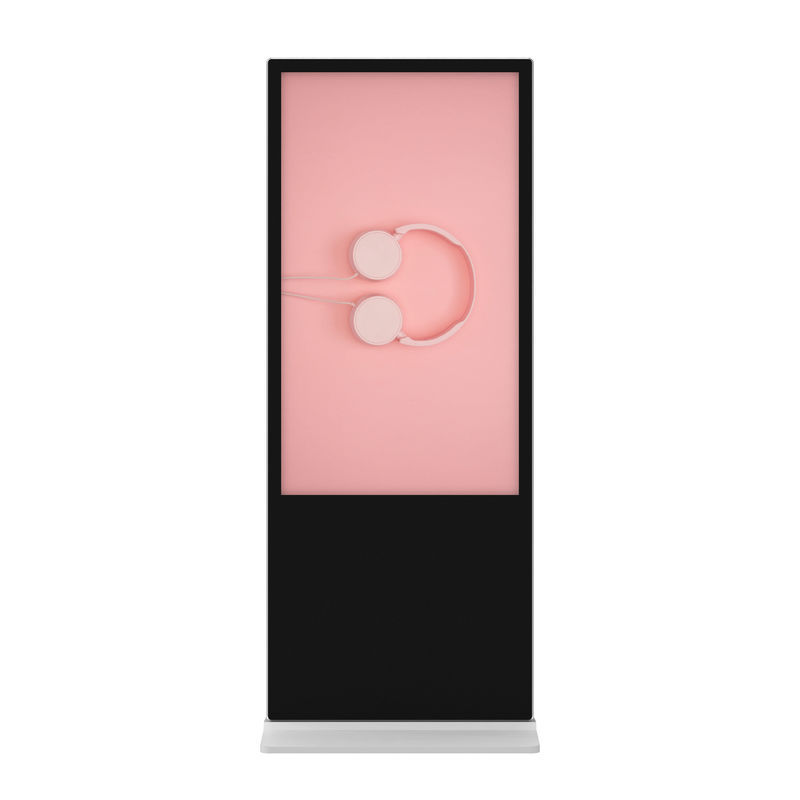 55 Inch Capacitive Touchscreen LCD Digital Advertising Display Equipped With Camera