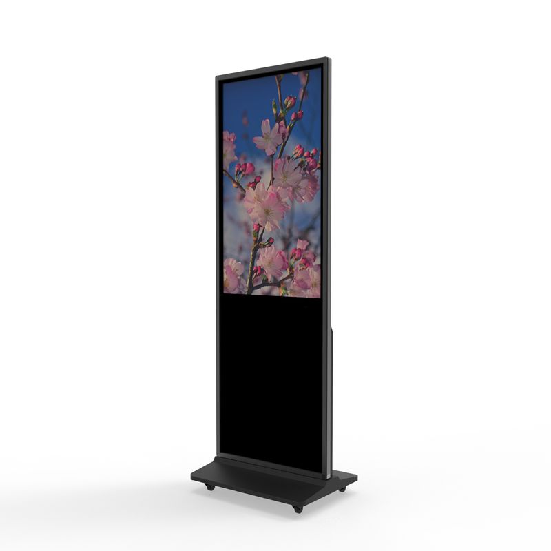 Android Or Windows OS 43 Inch LCD Vertical Display Screen Infrared Touchscreen
