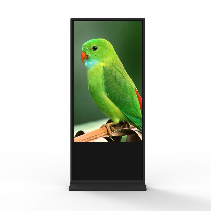 65 Inch Infrared Touchscreen LCD Advertising Dispaly With Speakers