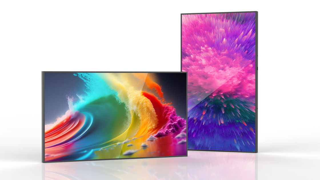 Indoor LCD Screen 49 Inches Window LCD Display High Brightness 2500nits