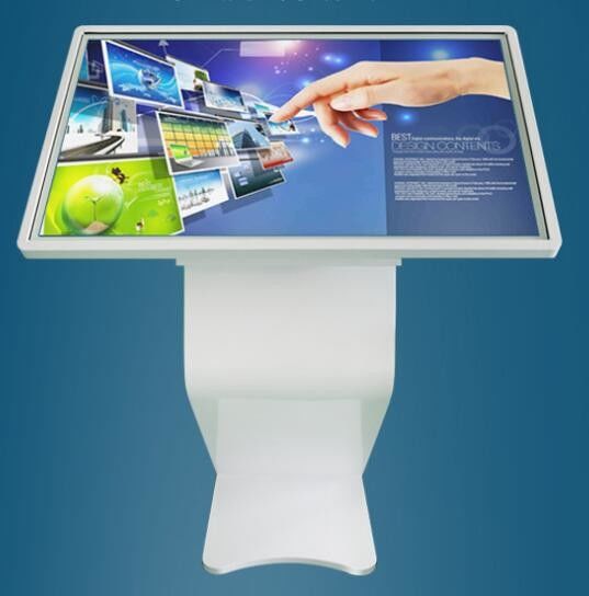 49 Inch Infrared Touch Screen Horizontal LCD Self Service Kiosk 16:9