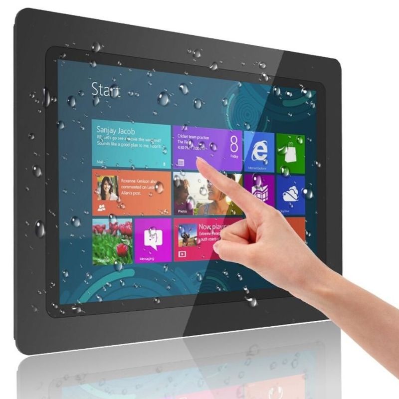 19 Inch LCD LED Industrial All In One PC Touch Screen Wide Working Temperature