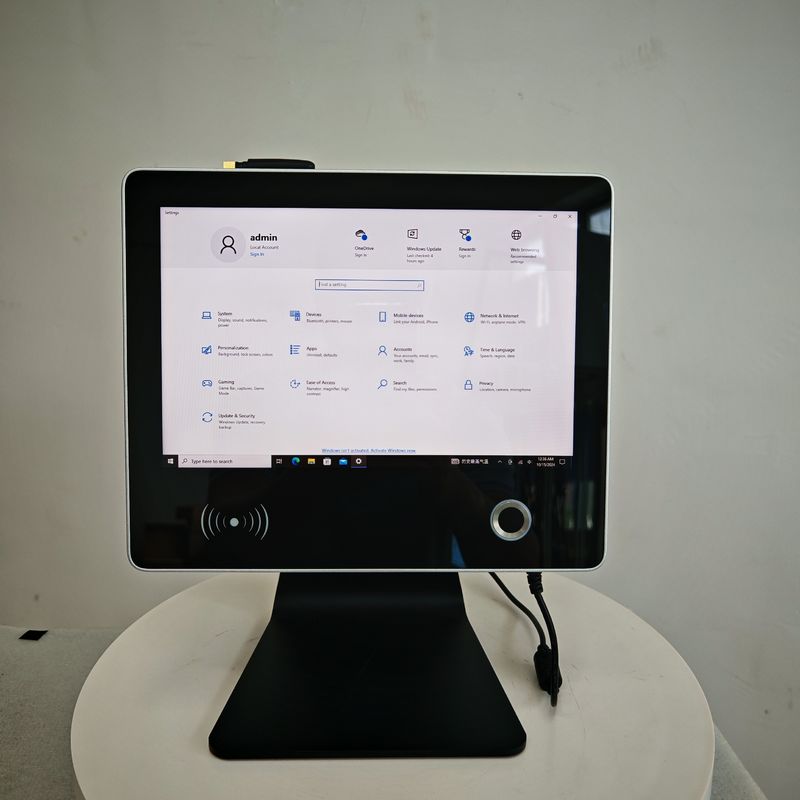 Rugged 10.1 Inch Industrial Touch Panel PC With Fingerprint Reader RFID NFC Reader