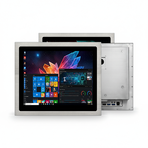 OEM 12V 24V IP67 Panel PC With COM Port Or USB Port To Communicate With The Host