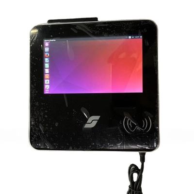 Small 7 Inch Touch Screen Monitor With CPU J1900 Linux Windows OS PC Fanless With RFID NFC Reader