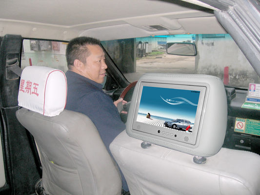 7 Inch Inside Taxi LCD Screen Advertising WiFi 4G Storage 16GB