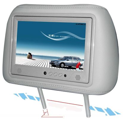 9 Inch Taxi Headrest Advertising Display Screens 4G WIFI GPS APK Software For Cab
