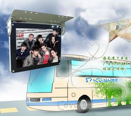 15'' Roof Fixing TFT Coach Bus 4G WIFI GPS LCD Video AD Monitor Android Screen