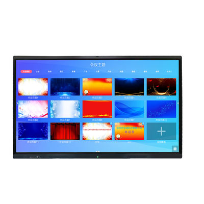 98 LED LCD Interactive Electronic Poster Display  Support Full HD 1080P / UHD 4K