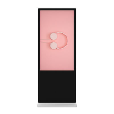 55 Inch Capacitive Touchscreen LCD Digital Advertising Display Equipped With Camera