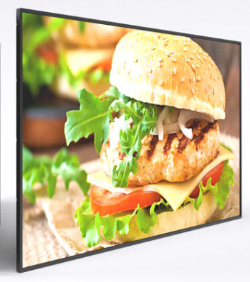 32 Inch Ultra Thin Narrow Bezel HD Wall Mounted Advertising Display Advanced Connectivity