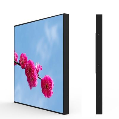 33.2 Inch Wall Mounted Full HD Square Advertising Display Brightness 450nits